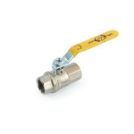 თითბერის ვენტილი ბურთულიანი სახელურით გაზის შ/შ